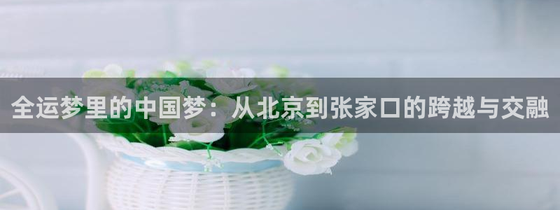 熊猫熊猫歌曲：全运梦里的中国梦：从北京到张家口的跨越与交融